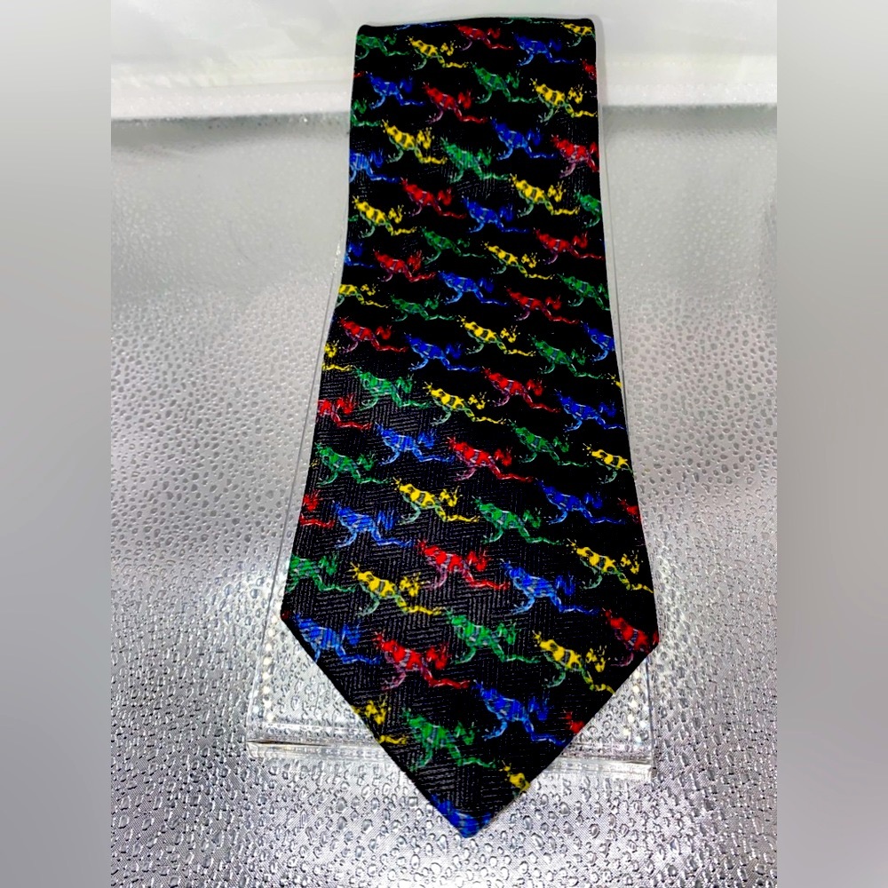 “Frogs” Men’s Colorful Novelty Neck Tie